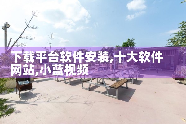 下载平台软件安装|小蓝视频
